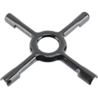 SPARES2GO - Soporte universal de cerámica para hornillo de gas (tamaño pequeño- 130 mm)